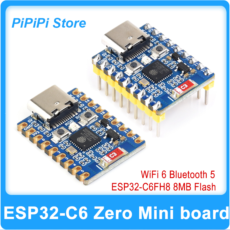 Esp32 C6 - Placa de Desarrollo ESP32-C6 Zero Super