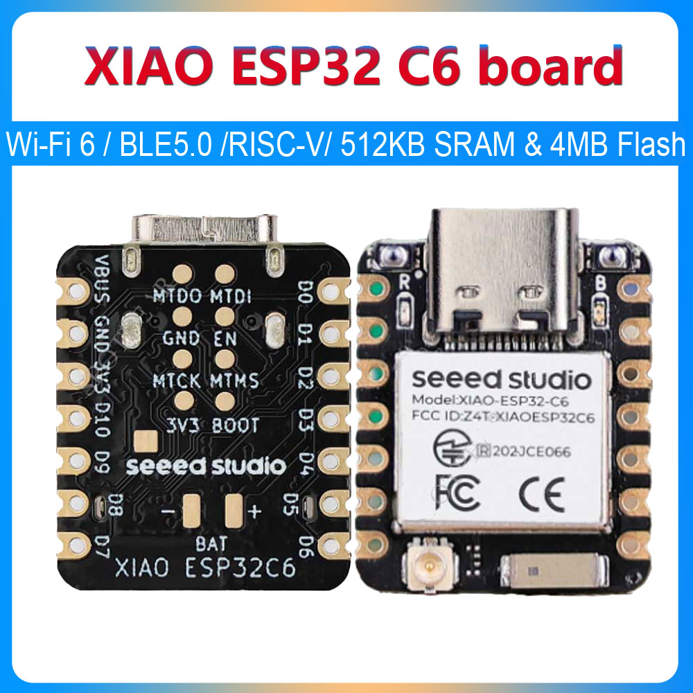 Esp32 C6 - Placa de Desarrollo XIAO ESP32 C6