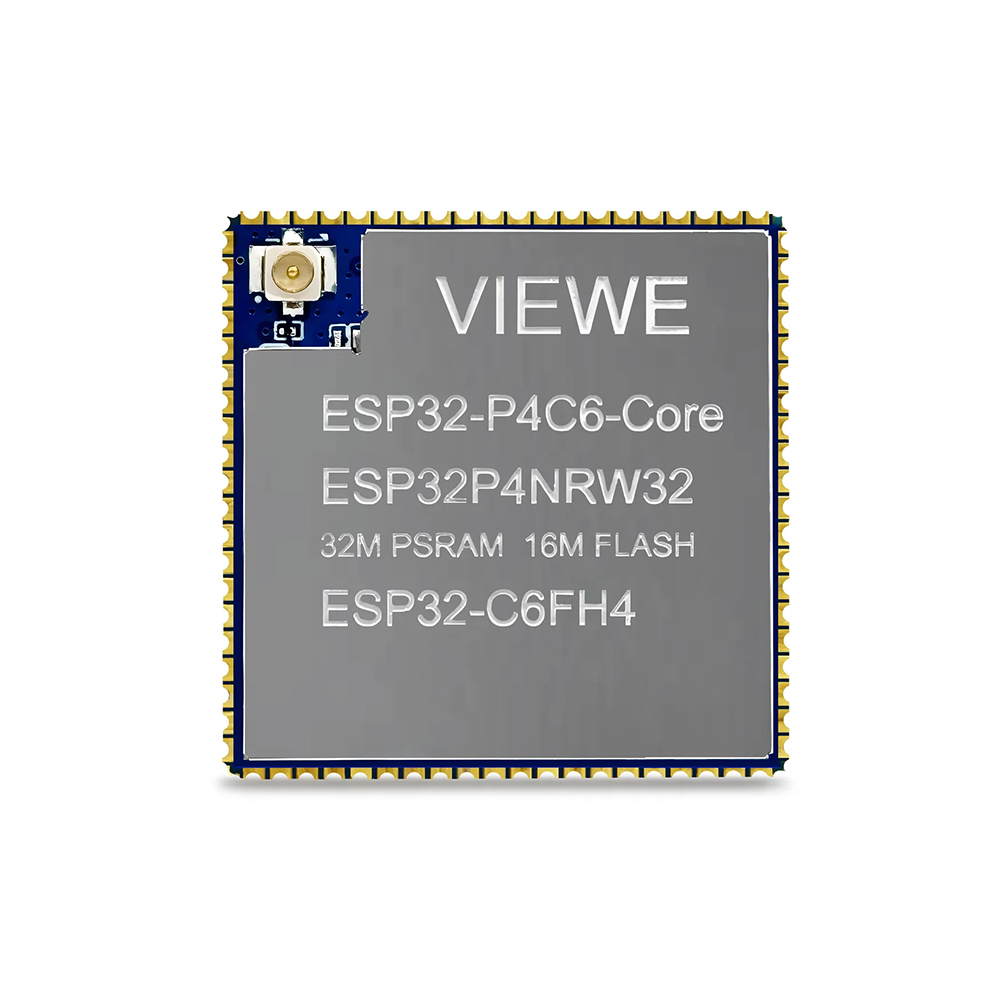 Esp32 P4 - Módulo ESP32 P4 C6 Core, Placa