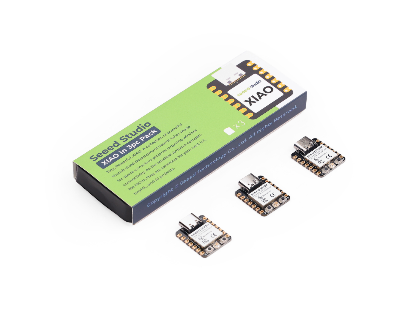 Paquete de 3 uds XIAO ESP32C3  - Espressif Esp32 reseña y precio