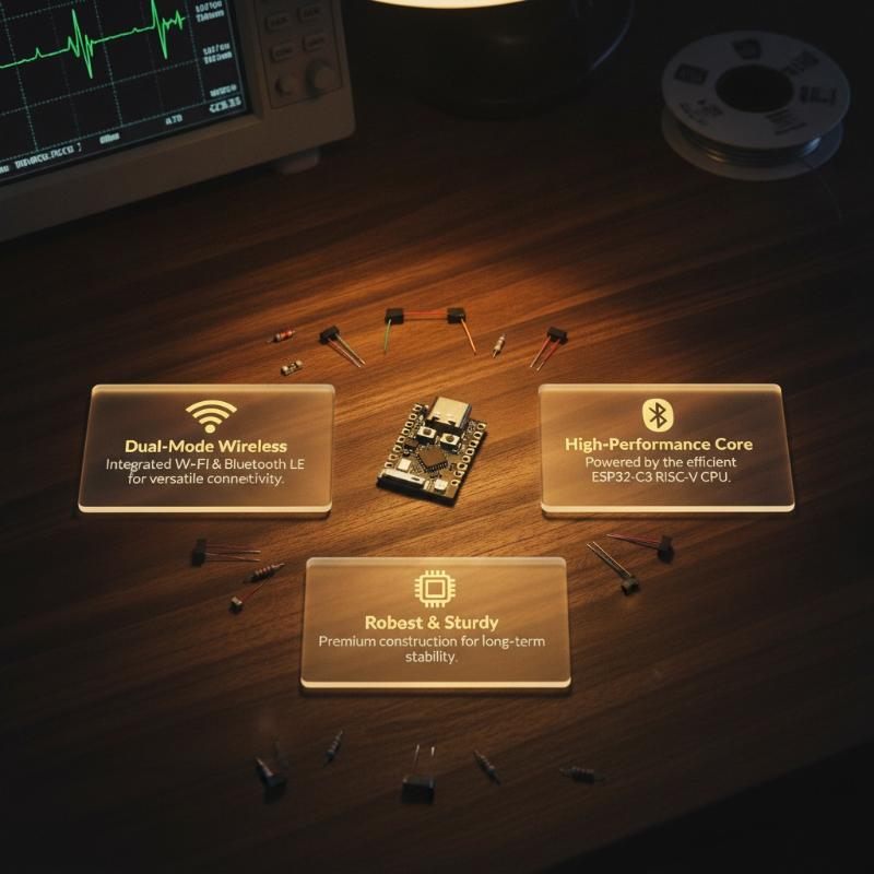 1 placa de desarrollo súper mi - Esp32 C3 reseña y precio