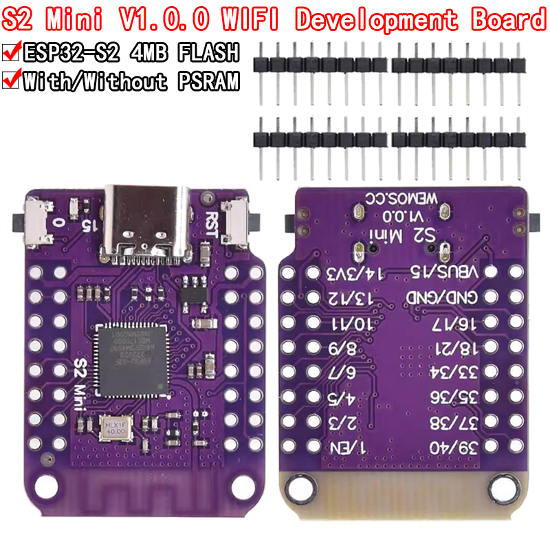 ESP32 S2 Mini V1.0.0 - Placa L - Esp32 S2 reseña y precio