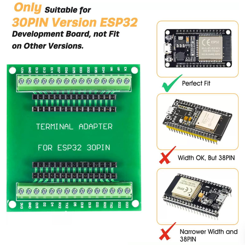 Placa de desarrollo ESP32 Node - Esp32 Wifi Bluetooth Module reseña y precio